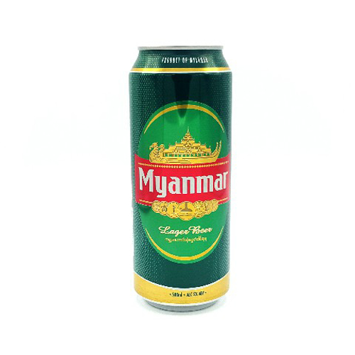 Picture of MYANMAR LAGER BEER 500ML (CAN)-CAN