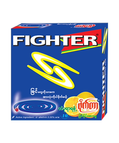 FIGHTER MOSQUITO COIL (LIME)-PCS၏ ဓာတ်ပုံ