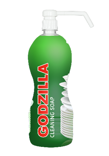 Picture of GODZILLA CLEANING SOAP 1000ML (GREEN)-BOT