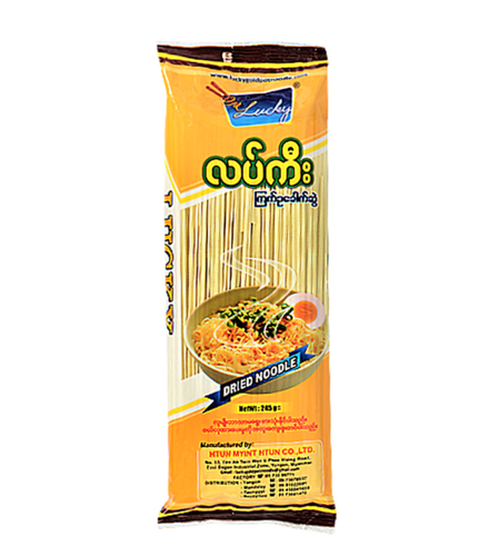 LUCKY DRIED EGG NOODLE 245G-PCS၏ ဓာတ်ပုံ
