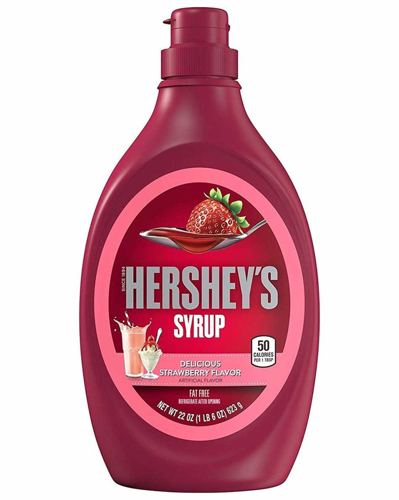 Picture of HERSHEY'S SYRUP DELICIOUS STAWBERRY FLAVOUR 623G-BOT