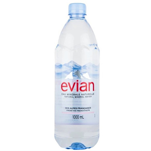 Picture of EVIAN NATURAL MINERAL WATER 1LTR-BOT