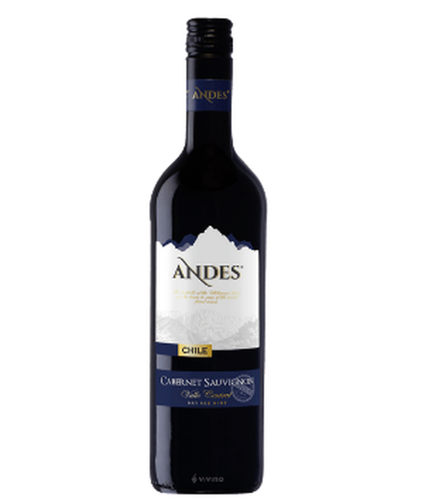 ANDES CHILE CABERNET SAUVIGNON RED WINE 75CL-BOT၏ ဓာတ်ပုံ
