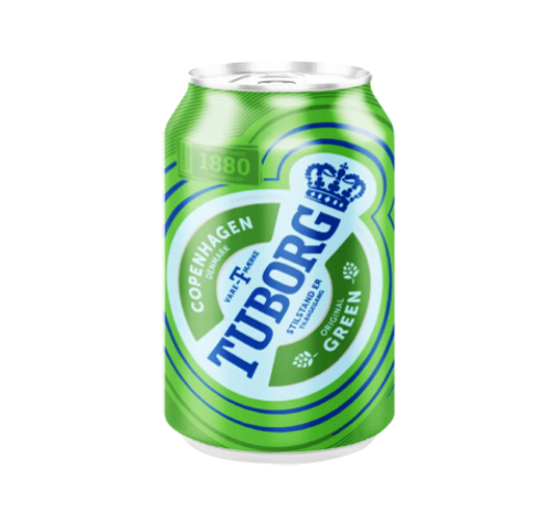 Picture of TUBORG BEER 330ML-CAN