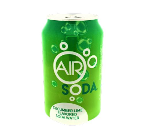 AIR SODA CUCUMBER LIME FLAVORED SODA WATER 330ML-CAN၏ ဓာတ်ပုံ