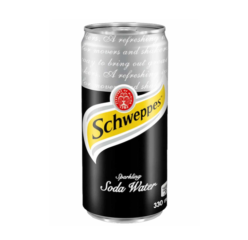 Picture of SCHWEPPES SODA WATER 330ML-CAN