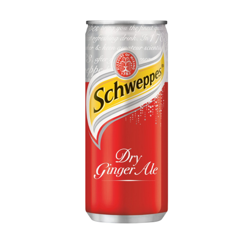 SCHWEPPES SODA DRY GINGER ALE 330ML-CAN၏ ဓာတ္ပံု