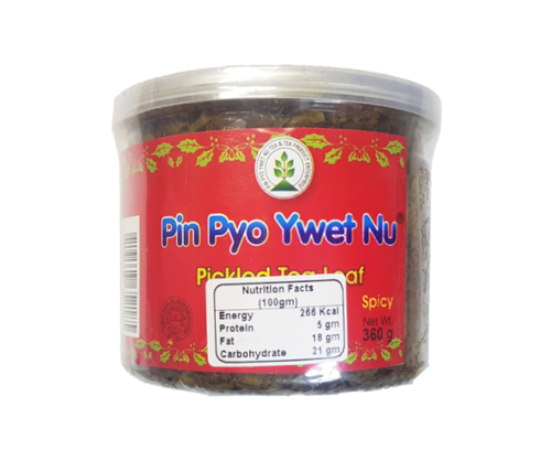 Picture of PIN PYO YWET NU PICKIED TEA 360G (MOGOK SPICY )-BOX