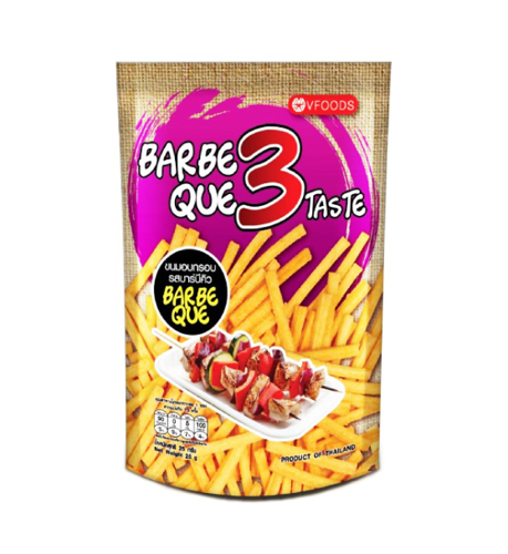 Picture of VFOODS BBQ SNACK 25G-PCS