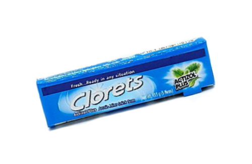 Picture of CLORETS ARTIC/CLEAR MINT STICK GUM 13.5G (BLUE)-PCS