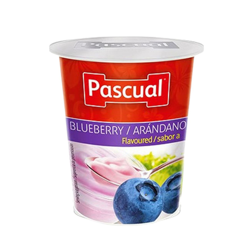 Picture of PASCUAL FLAVOURED BLUEBERRY 125 G-BOX