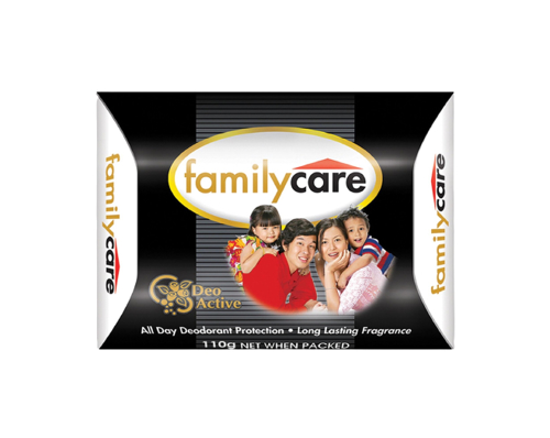Picture of FAMILY CARE SOAP DEO ACTIVE 115G/110G (BK)-PCS