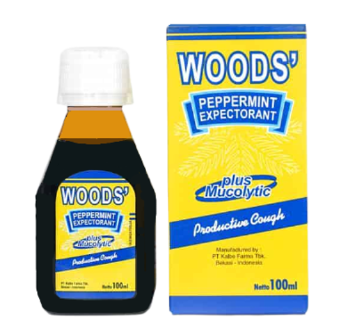 Picture of WOOD`S PEPPERMINT EXPECTORANT COUGH SYRUP 100ML-BOT