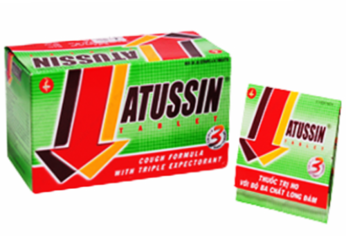 Picture of ATUSSIN COUGH TAB 4`S-CARD