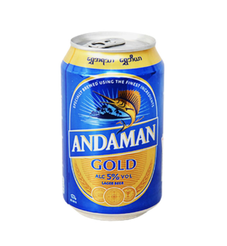 Picture of ANDAMAN GOLD BEER 5% 330ML (BLUE)-CAN