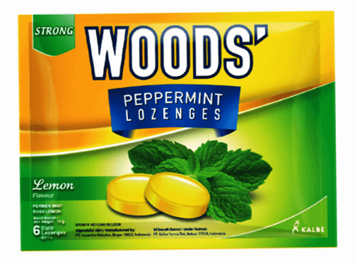WOOD'S PEPPERMINT LOZENGES( LEMON ) 6'S-PCS၏ ဓာတ္ပံု