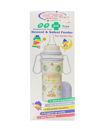 Picture of CAMERA BABY FEEDING BOTTLE W/DOUBLE HANDLE 240ML/8OZ NO.52299-PCS